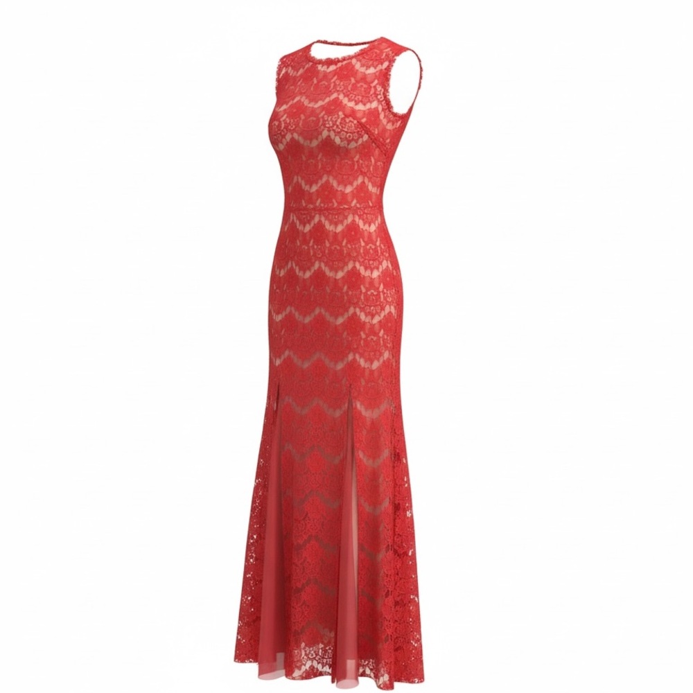Beautiful Red Evening Gown